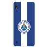 Funda para Samsung Galaxy A10 del Fútbol Club Oporto Escudo Rayas Azul y blanco  - Licencia Oficial Fútbol Club Oporto