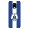 Funda para Xiaomi Redmi Note 9S del Fútbol Club Oporto Escudo Rayas Azul y blanco  - Licencia Oficial Fútbol Club Oporto