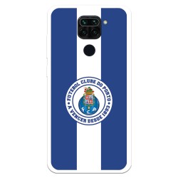 Funda para Xiaomi Redmi Note 9 del Fútbol Club Oporto Escudo Rayas Azul y blanco  - Licencia Oficial Fútbol Club Oporto