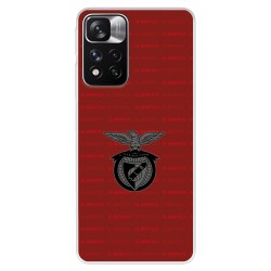 Funda para Xiaomi Redmi Note 11S 4G del Benfica Escudo Fondo Granate  - Licencia Oficial Benfica