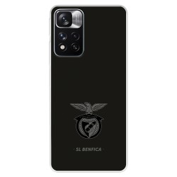 Funda para Xiaomi Redmi Note 11S 4G del Benfica Escudo Fondo Negro  - Licencia Oficial Benfica