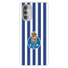 Funda para Motorola Moto G51 5G del Fútbol Club Oporto Escudo Rayas  - Licencia Oficial Fútbol Club Oporto