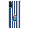 Funda para ZTE Blade A71 del Fútbol Club Oporto Escudo Rayas  - Licencia Oficial Fútbol Club Oporto