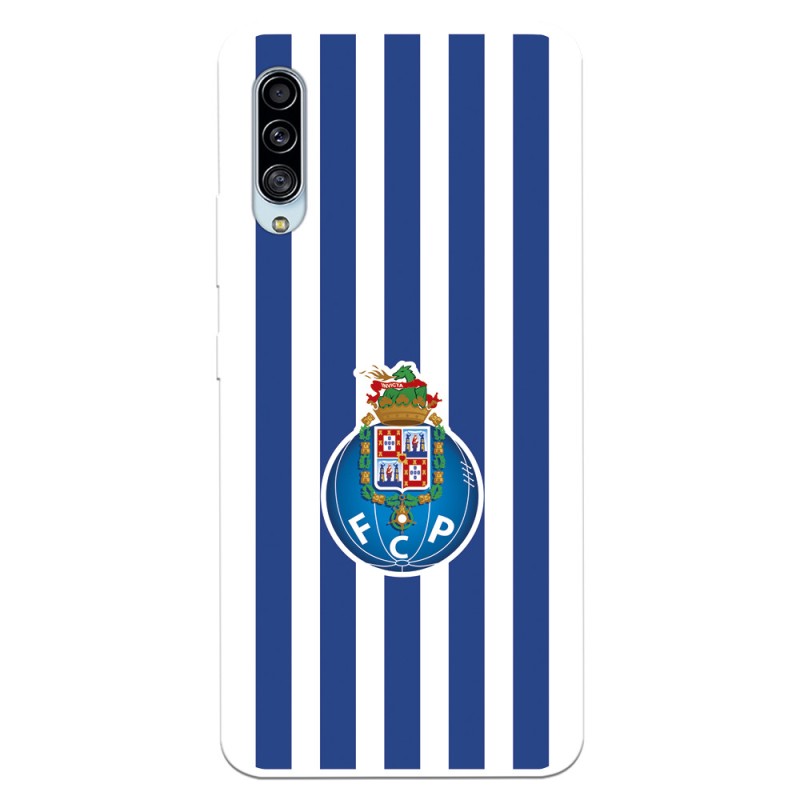 Funda para Samsung Galaxy A90 5G del Fútbol Club Oporto Escudo Rayas  - Licencia Oficial Fútbol Club Oporto