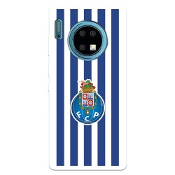 Funda para Huawei Mate 30 Pro del Fútbol Club Oporto Escudo Rayas  - Licencia Oficial Fútbol Club Oporto