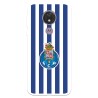 Funda para Motorola Moto G7 Power del Fútbol Club Oporto Escudo Rayas  - Licencia Oficial Fútbol Club Oporto