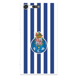 Funda para Sony Xperia XZ Premium del Fútbol Club Oporto Escudo Rayas  - Licencia Oficial Fútbol Club Oporto