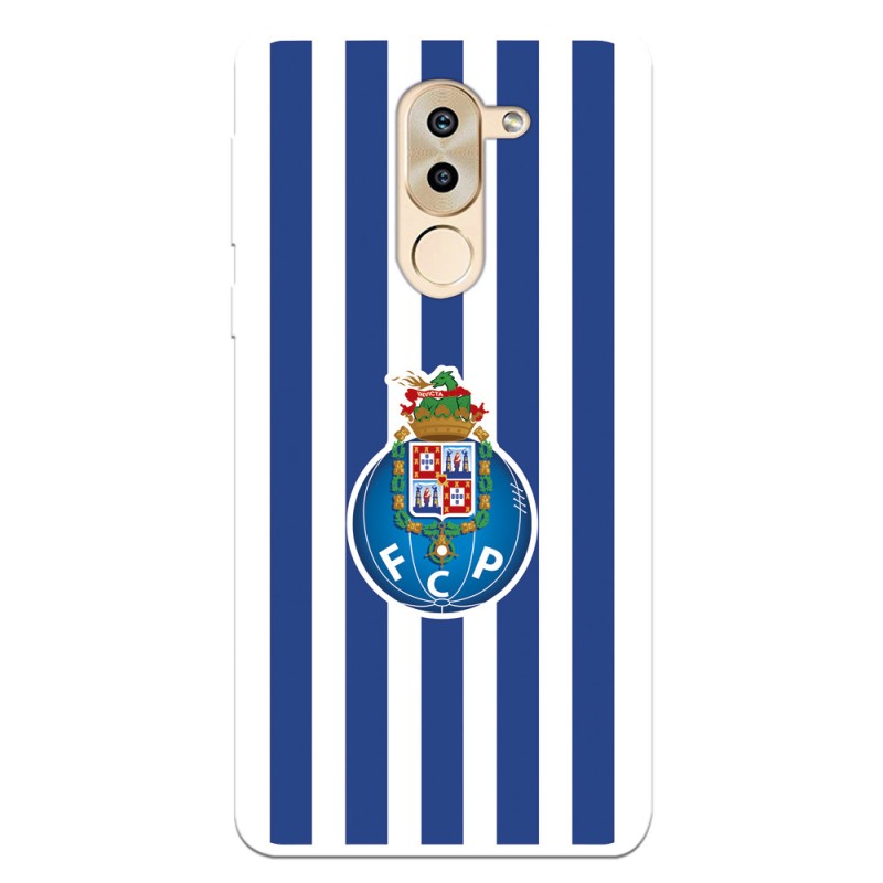 Funda para Huawei Mate 9 Lite del Fútbol Club Oporto Escudo Rayas  - Licencia Oficial Fútbol Club Oporto