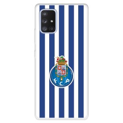 Funda para Samsung Galaxy A71 5G del Fútbol Club Oporto Escudo Rayas  - Licencia Oficial Fútbol Club Oporto