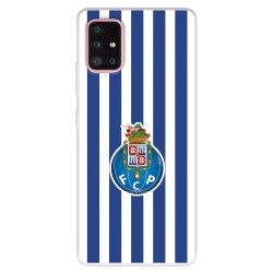 Funda para Samsung Galaxy A51 5G del Fútbol Club Oporto Escudo Rayas  - Licencia Oficial Fútbol Club Oporto