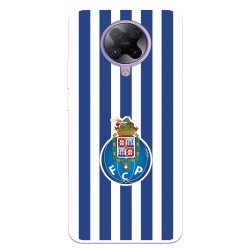 Funda para Xiaomi Redmi K30 Pro del Fútbol Club Oporto Escudo Rayas  - Licencia Oficial Fútbol Club Oporto