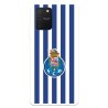 Funda para Samsung Galaxy A91 del Fútbol Club Oporto Escudo Rayas  - Licencia Oficial Fútbol Club Oporto