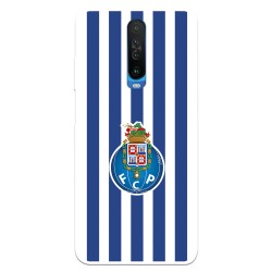 Funda para Xiaomi Redmi K30 del Fútbol Club Oporto Escudo Rayas  - Licencia Oficial Fútbol Club Oporto