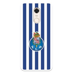 Funda para Xiaomi Redmi 5 Plus del Fútbol Club Oporto Escudo Rayas  - Licencia Oficial Fútbol Club Oporto