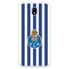 Funda para Samsung Galaxy J7 2017 Europeo del Fútbol Club Oporto Escudo Rayas  - Licencia Oficial Fútbol Club Oporto