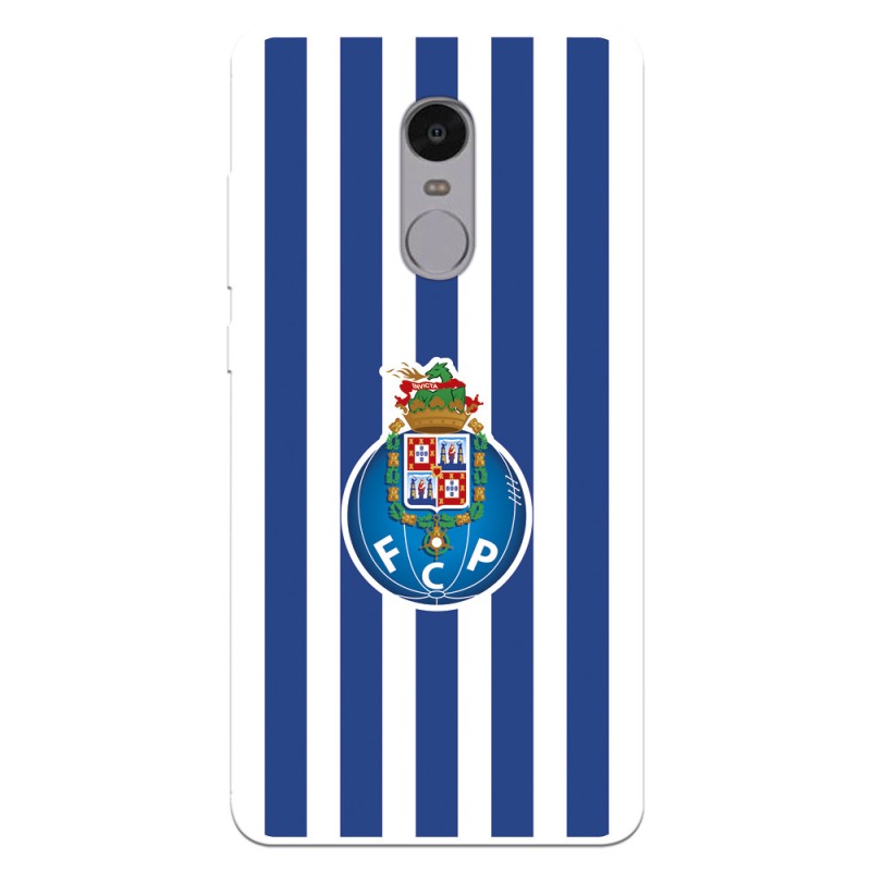 Funda para Xiaomi Redmi Note 4 del Fútbol Club Oporto Escudo Rayas  - Licencia Oficial Fútbol Club Oporto