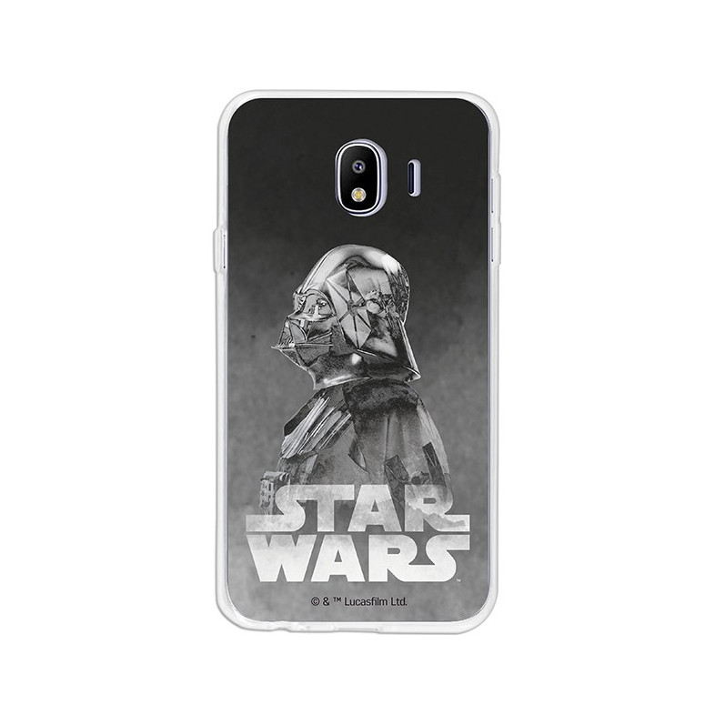 Capa Oficial Star Wars Darth Vader preto para Samsung Galaxy J4 2018
