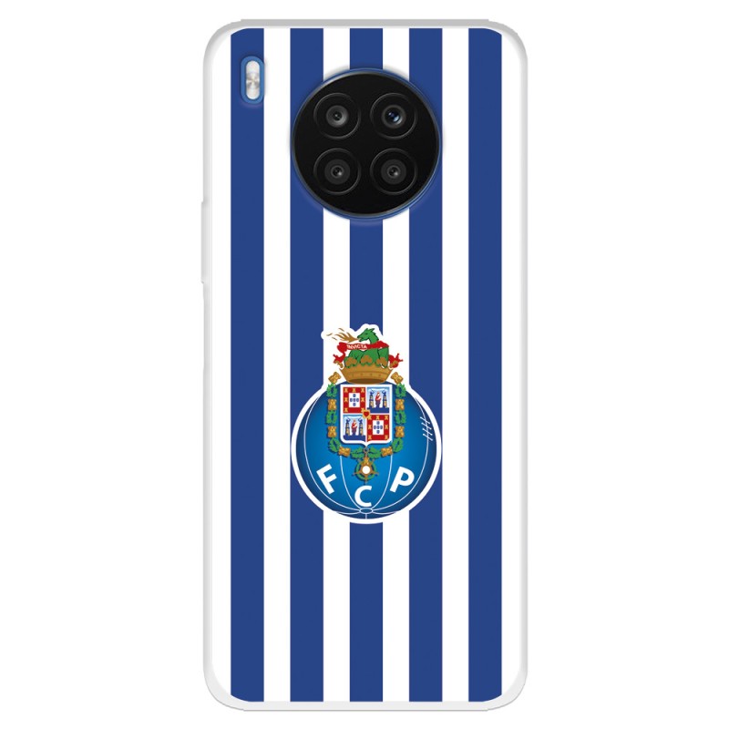 Funda para Honor 50 Lite del Fútbol Club Oporto Escudo Rayas  - Licencia Oficial Fútbol Club Oporto