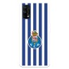 Funda para Realme 7 Pro del Fútbol Club Oporto Escudo Rayas  - Licencia Oficial Fútbol Club Oporto