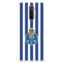 Funda para Realme X2 Pro del Fútbol Club Oporto Escudo Rayas  - Licencia Oficial Fútbol Club Oporto