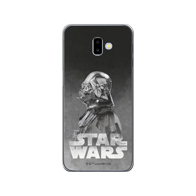Capa Oficial Star Wars Darth Vader preto para Samsung Galaxy J6 Plus