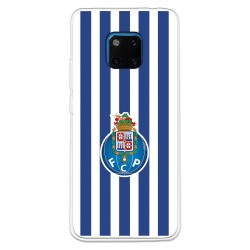 Funda para Huawei Mate 20 Pro del Fútbol Club Oporto Escudo Rayas  - Licencia Oficial Fútbol Club Oporto