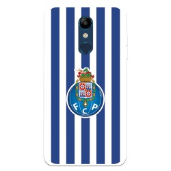 Funda para LG K11 del Fútbol Club Oporto Escudo Rayas  - Licencia Oficial Fútbol Club Oporto