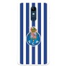 Funda para LG K11 del Fútbol Club Oporto Escudo Rayas  - Licencia Oficial Fútbol Club Oporto