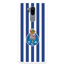 Funda para LG G7 del Fútbol Club Oporto Escudo Rayas  - Licencia Oficial Fútbol Club Oporto