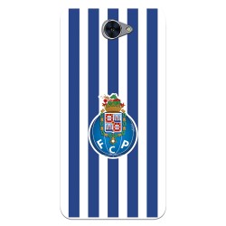 Funda para Huawei Y7 del Fútbol Club Oporto Escudo Rayas  - Licencia Oficial Fútbol Club Oporto