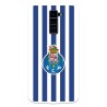 Funda para LG K10 4G del Fútbol Club Oporto Escudo Rayas  - Licencia Oficial Fútbol Club Oporto