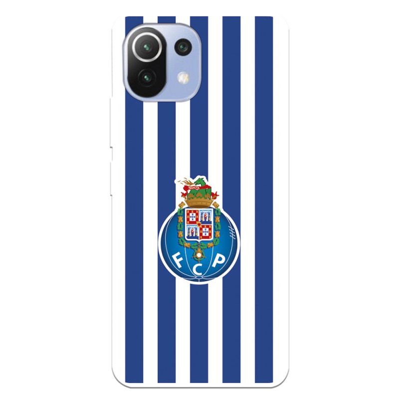 Funda para Xiaomi Mi 11 Lite del Fútbol Club Oporto Escudo Rayas  - Licencia Oficial Fútbol Club Oporto