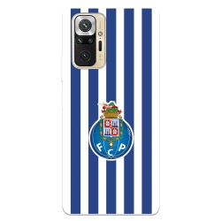 Funda para Xiaomi Redmi Note 10 Pro del Fútbol Club Oporto Escudo Rayas  - Licencia Oficial Fútbol Club Oporto