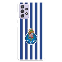 Funda para Samsung Galaxy A72 5G del Fútbol Club Oporto Escudo Rayas  - Licencia Oficial Fútbol Club Oporto