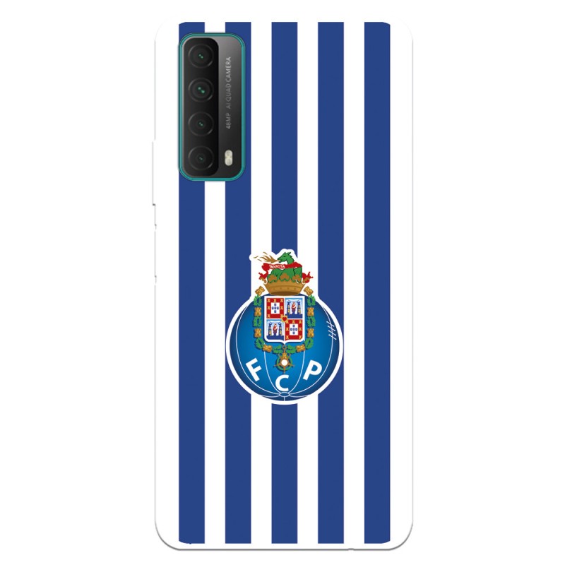 Funda para Huawei P Smart 2021 del Fútbol Club Oporto Escudo Rayas  - Licencia Oficial Fútbol Club Oporto