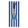 Funda para Xiaomi Redmi 9 del Fútbol Club Oporto Escudo Rayas  - Licencia Oficial Fútbol Club Oporto