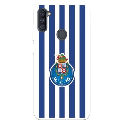 Funda para Samsung Galaxy A11 del Fútbol Club Oporto Escudo Rayas  - Licencia Oficial Fútbol Club Oporto