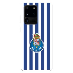 Funda para Samsung Galaxy S20 Ultra del Fútbol Club Oporto Escudo Rayas  - Licencia Oficial Fútbol Club Oporto