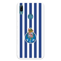 Funda para Huawei Y6 2019 del Fútbol Club Oporto Escudo Rayas  - Licencia Oficial Fútbol Club Oporto