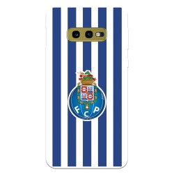 Funda para Samsung Galaxy S10e del Fútbol Club Oporto Escudo Rayas  - Licencia Oficial Fútbol Club Oporto