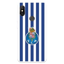 Funda para Xiaomi Redmi Note 6 del Fútbol Club Oporto Escudo Rayas  - Licencia Oficial Fútbol Club Oporto