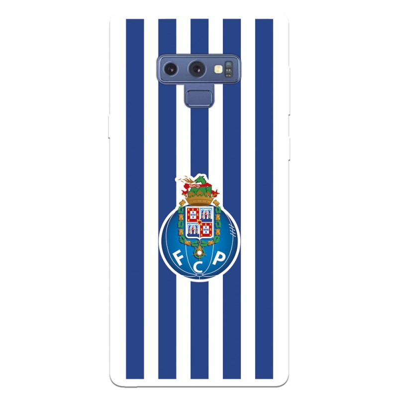 Funda para Samsung Galaxy Note9 del Fútbol Club Oporto Escudo Rayas  - Licencia Oficial Fútbol Club Oporto