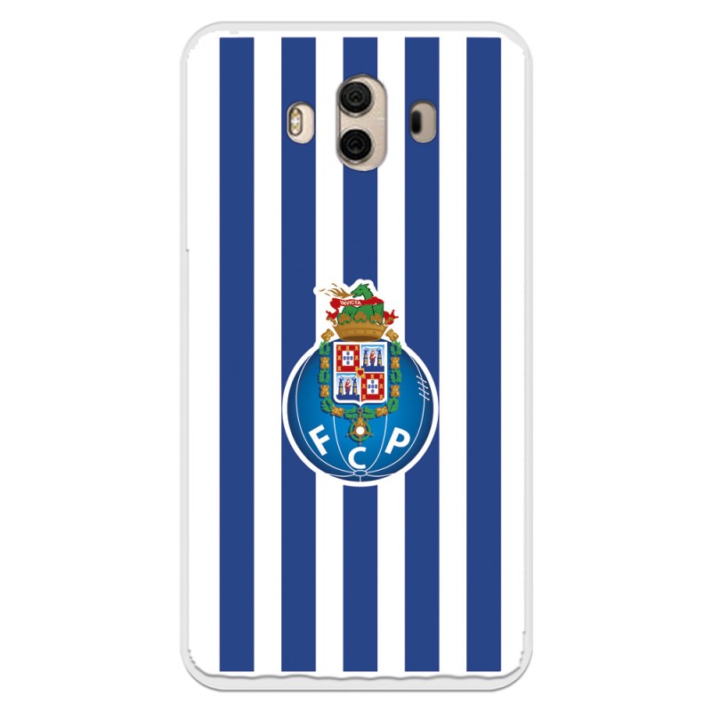 Funda para Huawei Mate 10 del Fútbol Club Oporto Escudo Rayas  - Licencia Oficial Fútbol Club Oporto