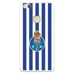 Funda para Huawei P10 Lite del Fútbol Club Oporto Escudo Rayas  - Licencia Oficial Fútbol Club Oporto