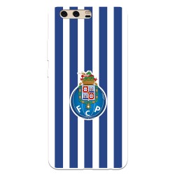 Funda para Huawei P10 del Fútbol Club Oporto Escudo Rayas  - Licencia Oficial Fútbol Club Oporto