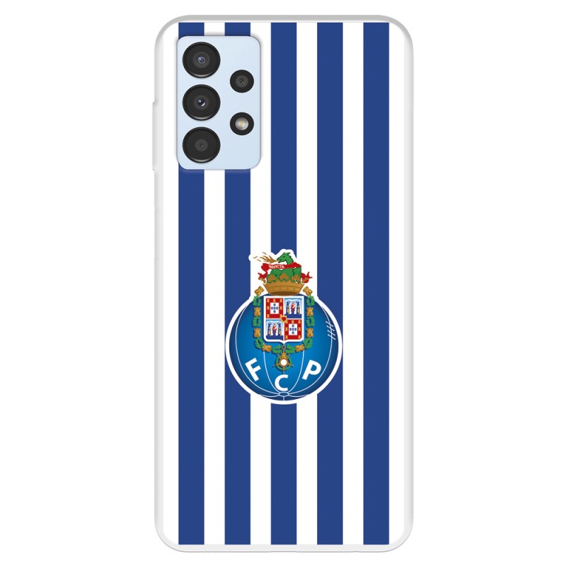 Funda para Samsung Galaxy A13 4G del Fútbol Club Oporto Escudo Rayas  - Licencia Oficial Fútbol Club Oporto