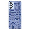 Funda para Samsung Galaxy A13 4G del Fútbol Club Oporto Nombre Fondo Azul  - Licencia Oficial Fútbol Club Oporto