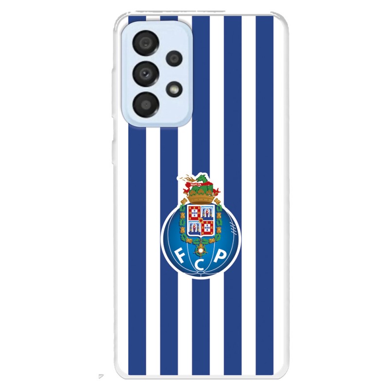 Funda para Samsung Galaxy A33 5G del Fútbol Club Oporto Escudo Rayas  - Licencia Oficial Fútbol Club Oporto