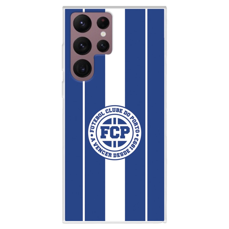 Funda para Samsung Galaxy S22 Ultra del Fútbol Club Oporto Escudo Azul  - Licencia Oficial Fútbol Club Oporto