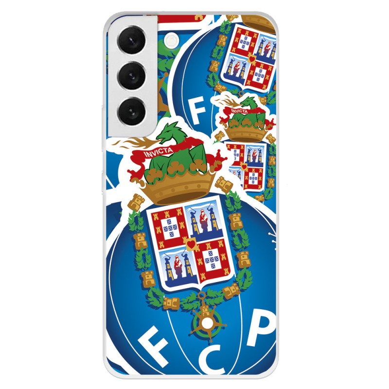 Funda para Samsung Galaxy S22 Plus del Fútbol Club Oporto Escudo Dibujo  - Licencia Oficial Fútbol Club Oporto